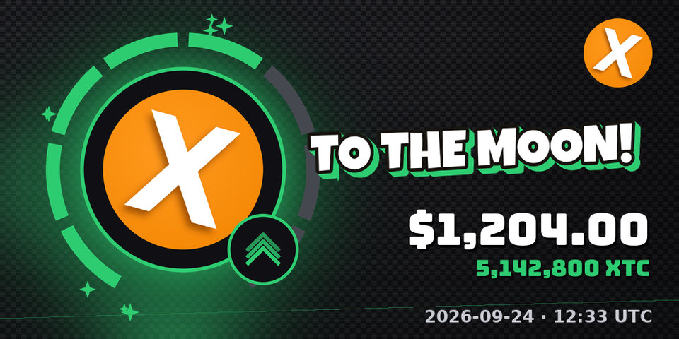 Buy banner with the usual logo: TO THE MOON, $1,204.00